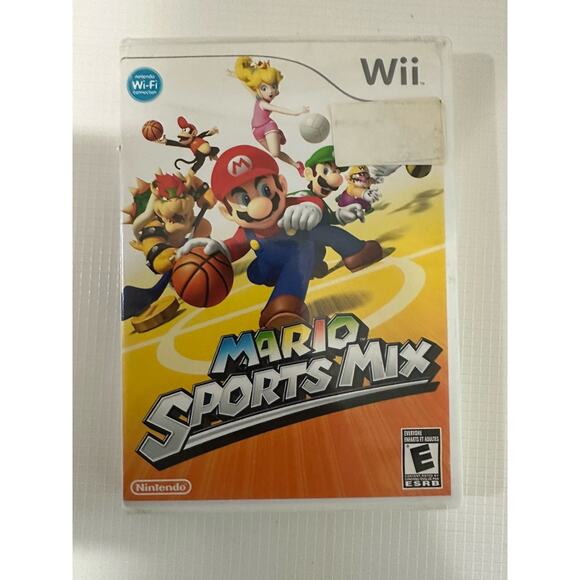 Mario Sports Mix Nintendo Wii Complete In Box CIB Clean Disc Fast Shipping - Picture 1 of 6